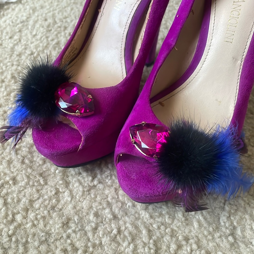 Enzo Angiolini Peep - Toe Platform Shoes